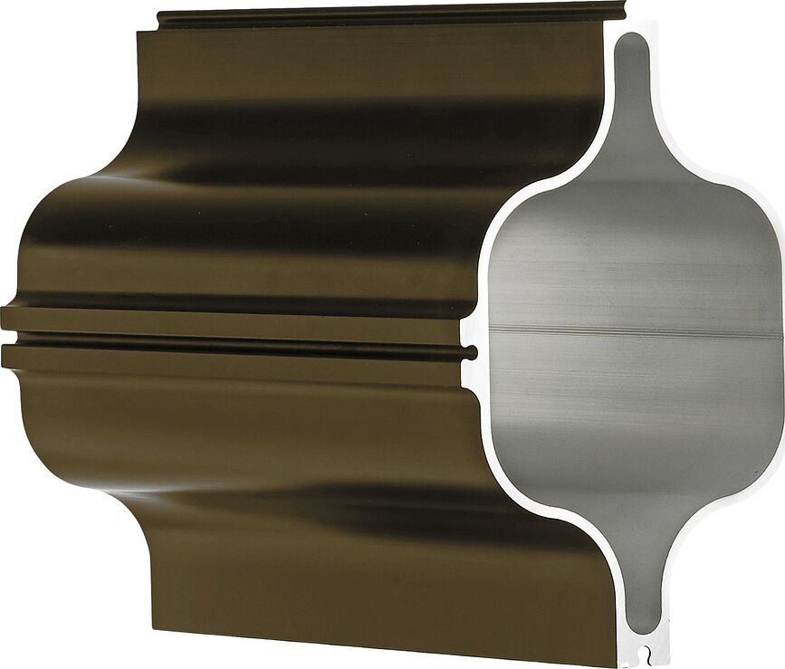 Espositore per bottiglie di vino Slide marroncino