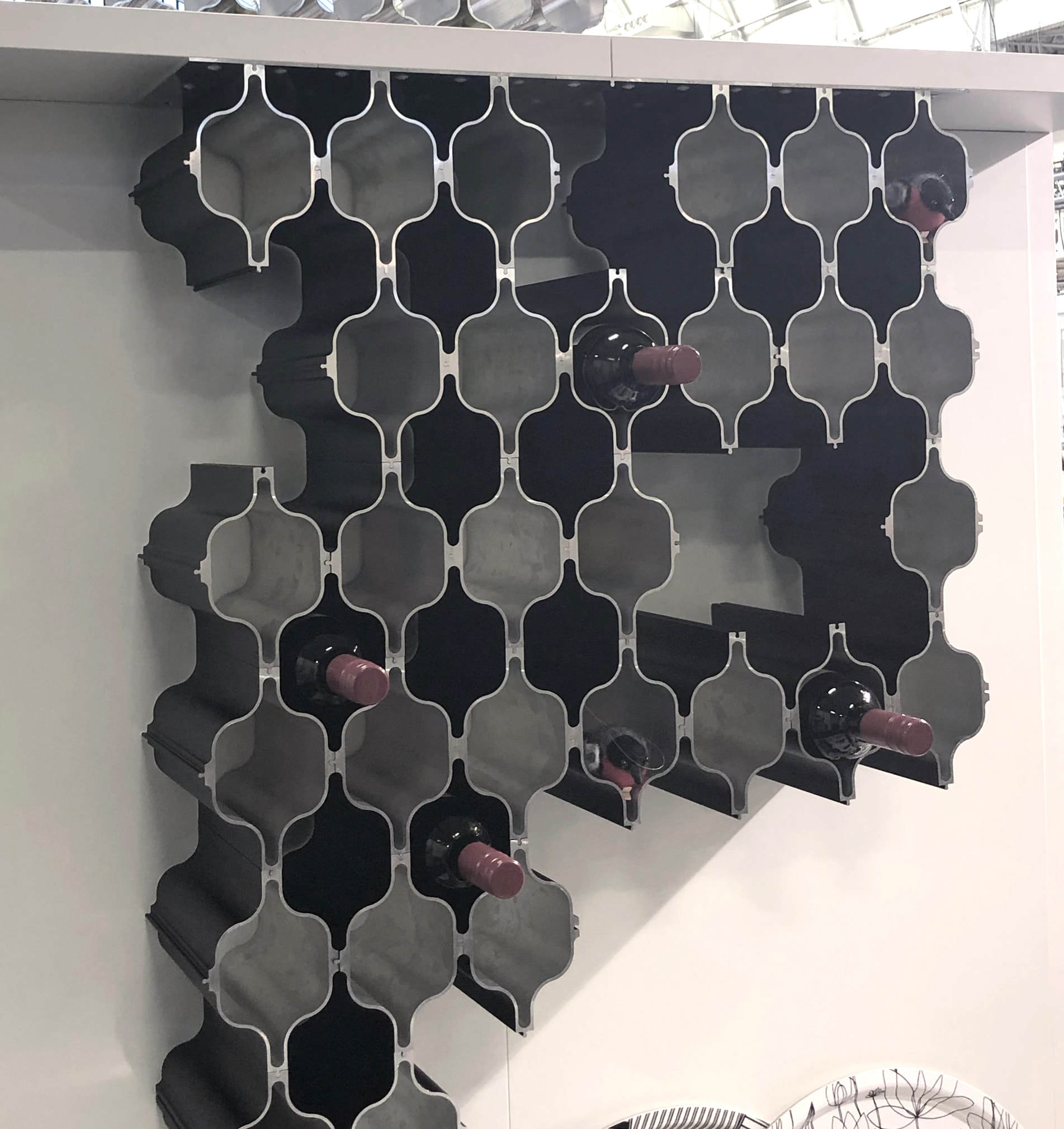 Hex best sale wine rack