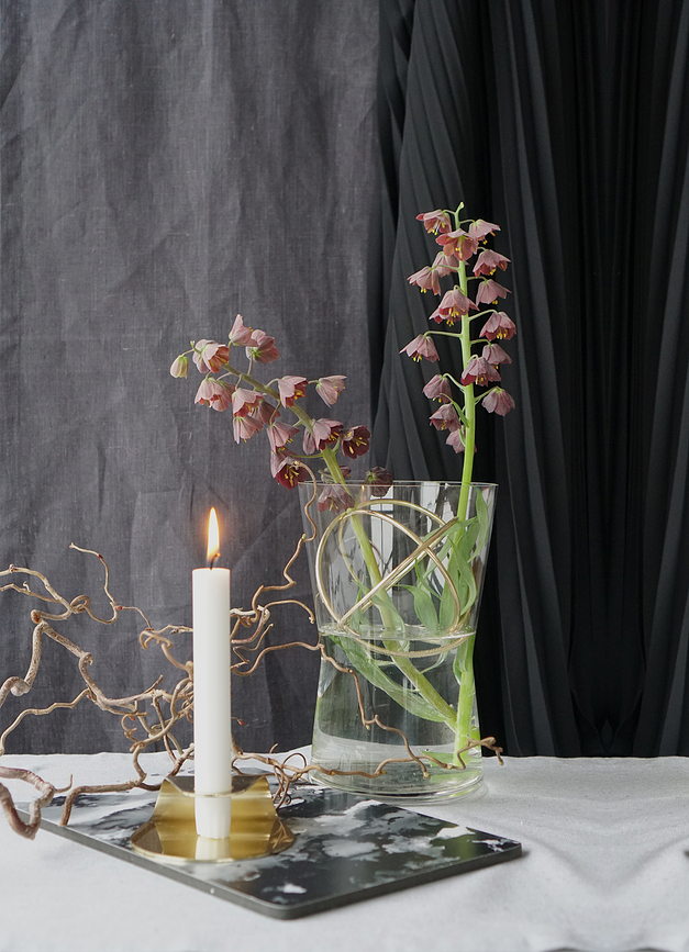 Jarrón Sphere, tamaño M, dorado