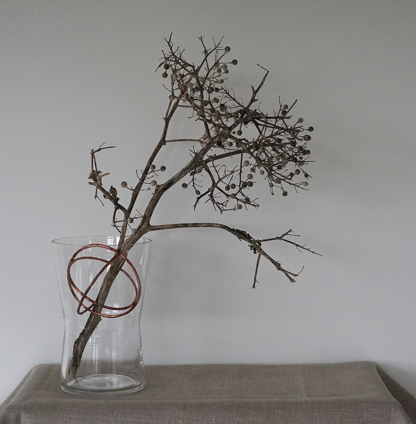 Jarrón Sphere, tamaño M, dorado