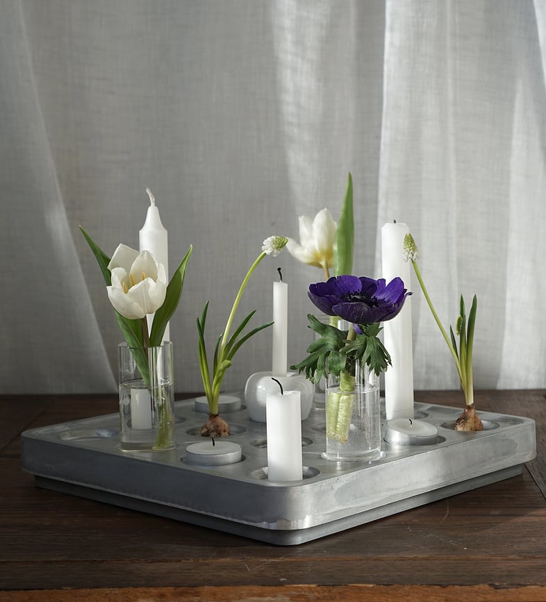 Jarrones accesorios Stumpastaken, para candelabro, 4 unidades