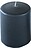 Kaars Stumpastaken Coal 5 cm