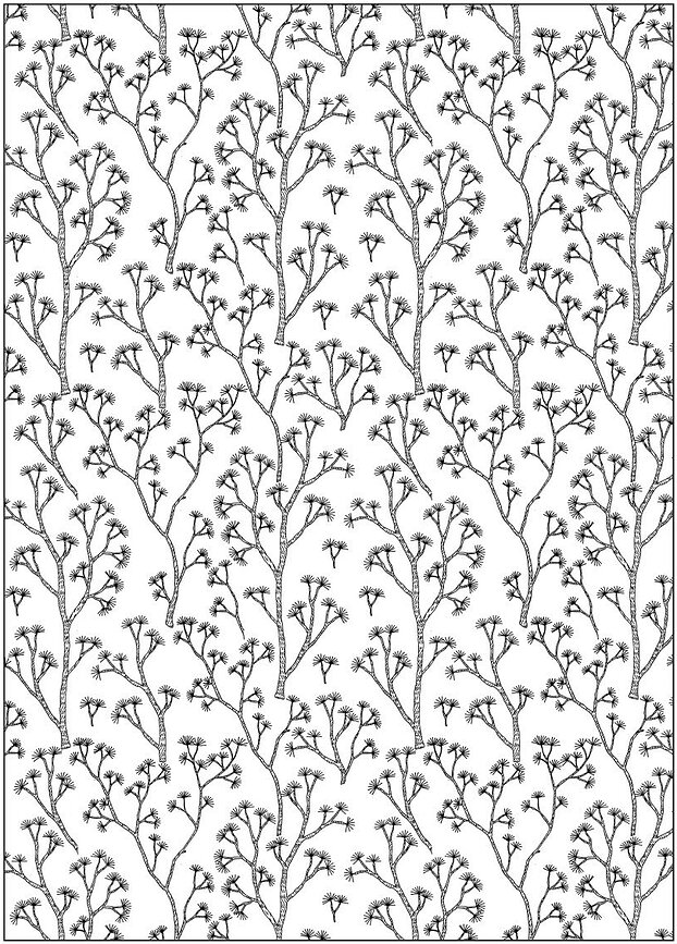 Кухонна серветка Born In Sweden Pine 70 x 50 см