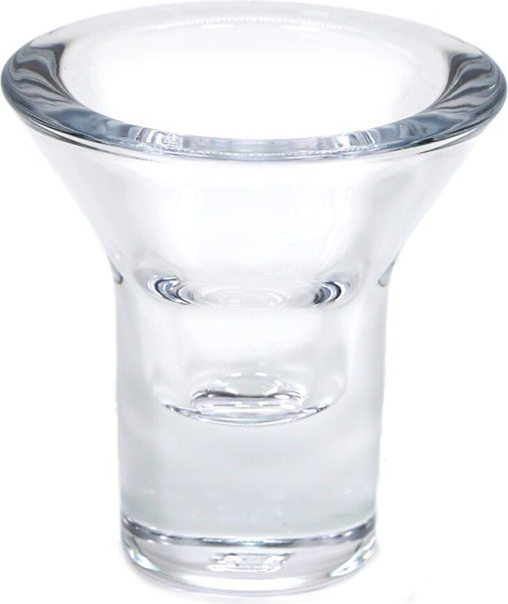 Lumi ljusstake för klassiskt ljus 8 cm, transparent