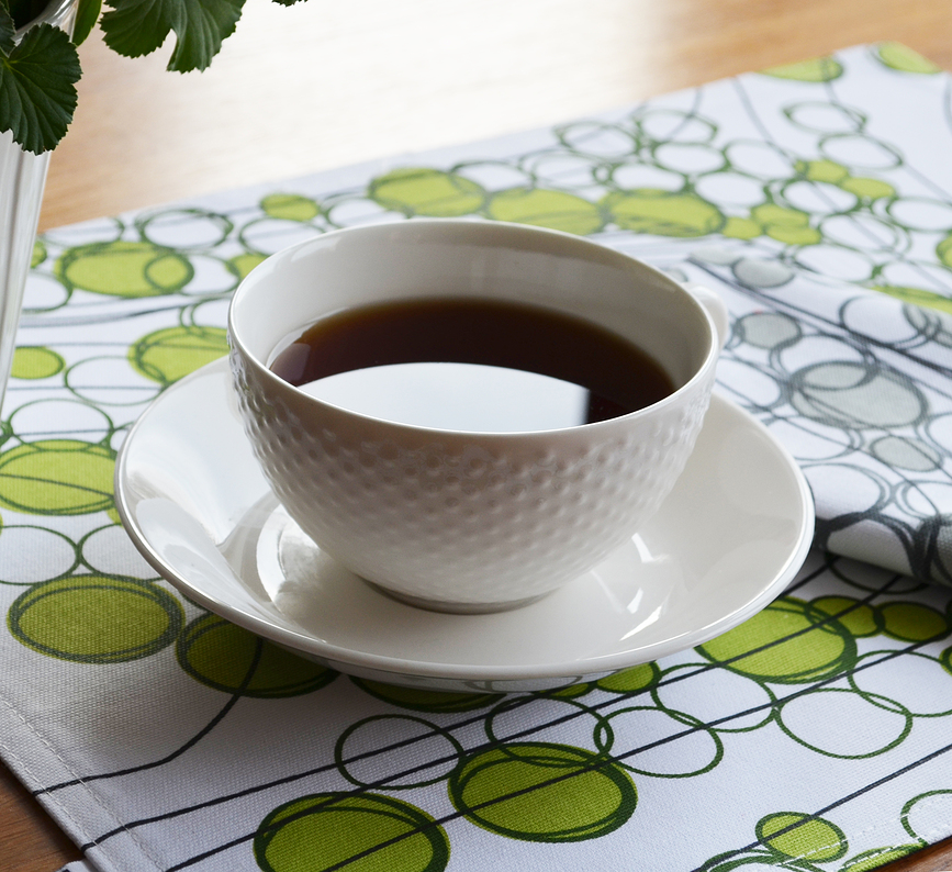 Mantel Individual Sweden from Above Archipelago & Forest, 35 x 45 cm, reversible