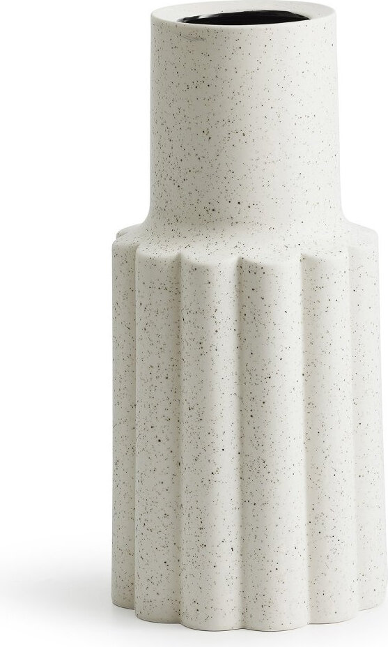 Mylla Vase hoch, weiß