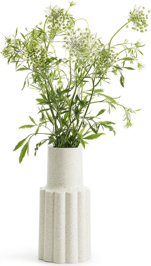 Mylla vase høj, grå