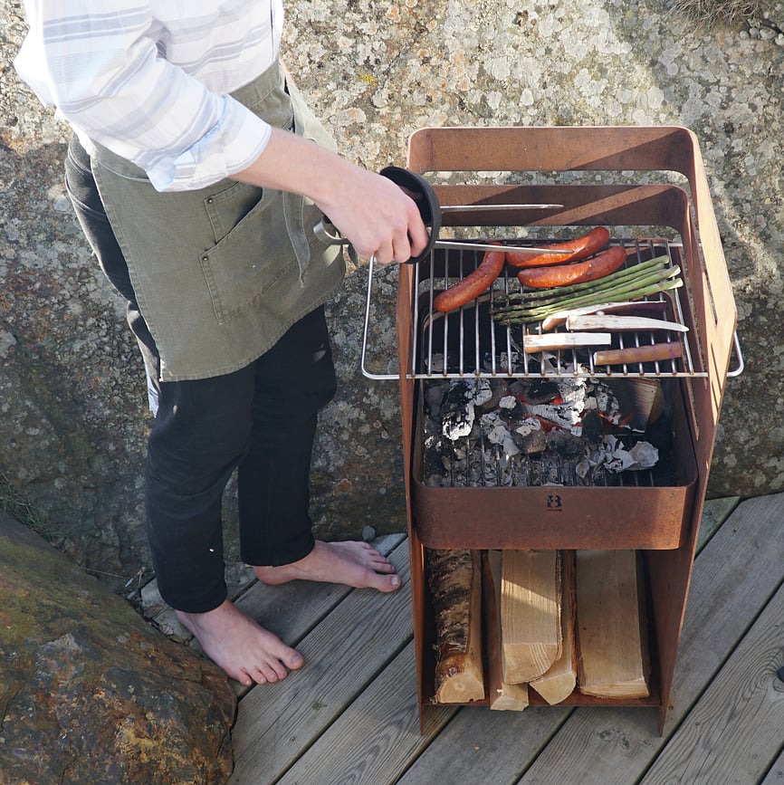 Parrilla para brasero Fuego