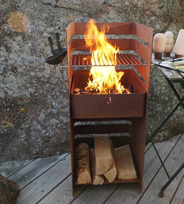 Parrilla para brasero Fuego