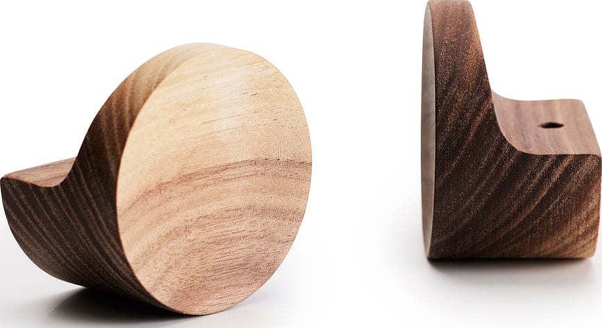 Play Patère petite, noyer