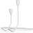 Portacandele per candele classiche Puzzle bianco 2 pz.