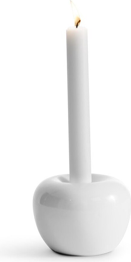 Portavelas Apple, blanco