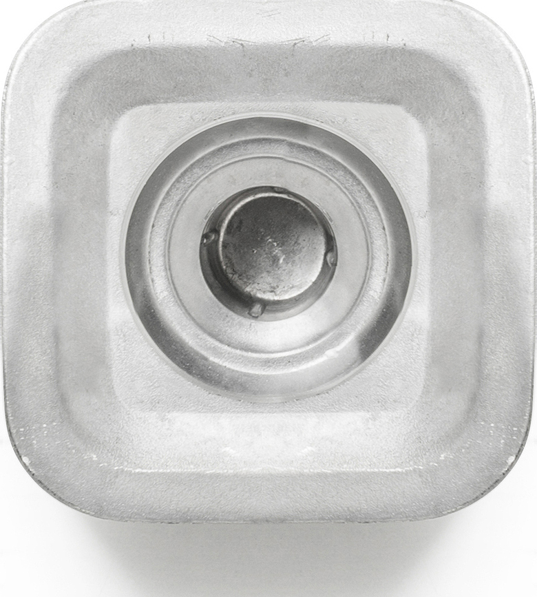 Portavelas de aluminio Stumpastaken Ettan, negro