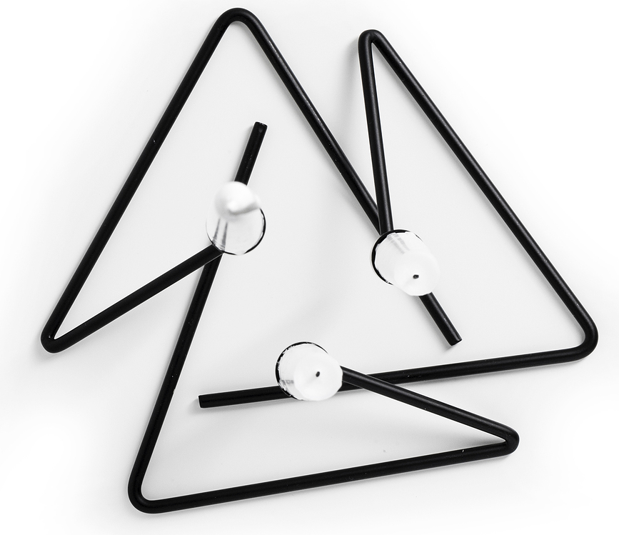 Puzzle Porte-bougie pour bougie classique, 14 cm, noir