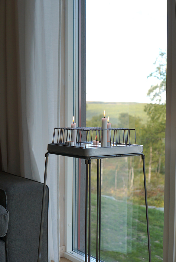 Rejilla de acero, para candelabro Stumpastaken