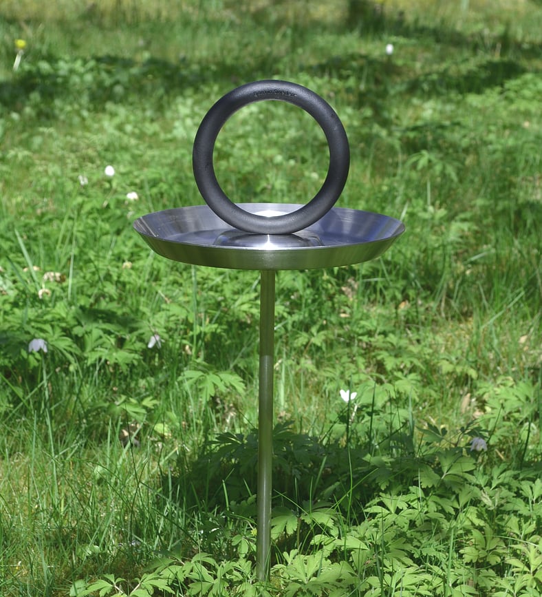 Round Up Abreuvoir pour Oiseaux, noir