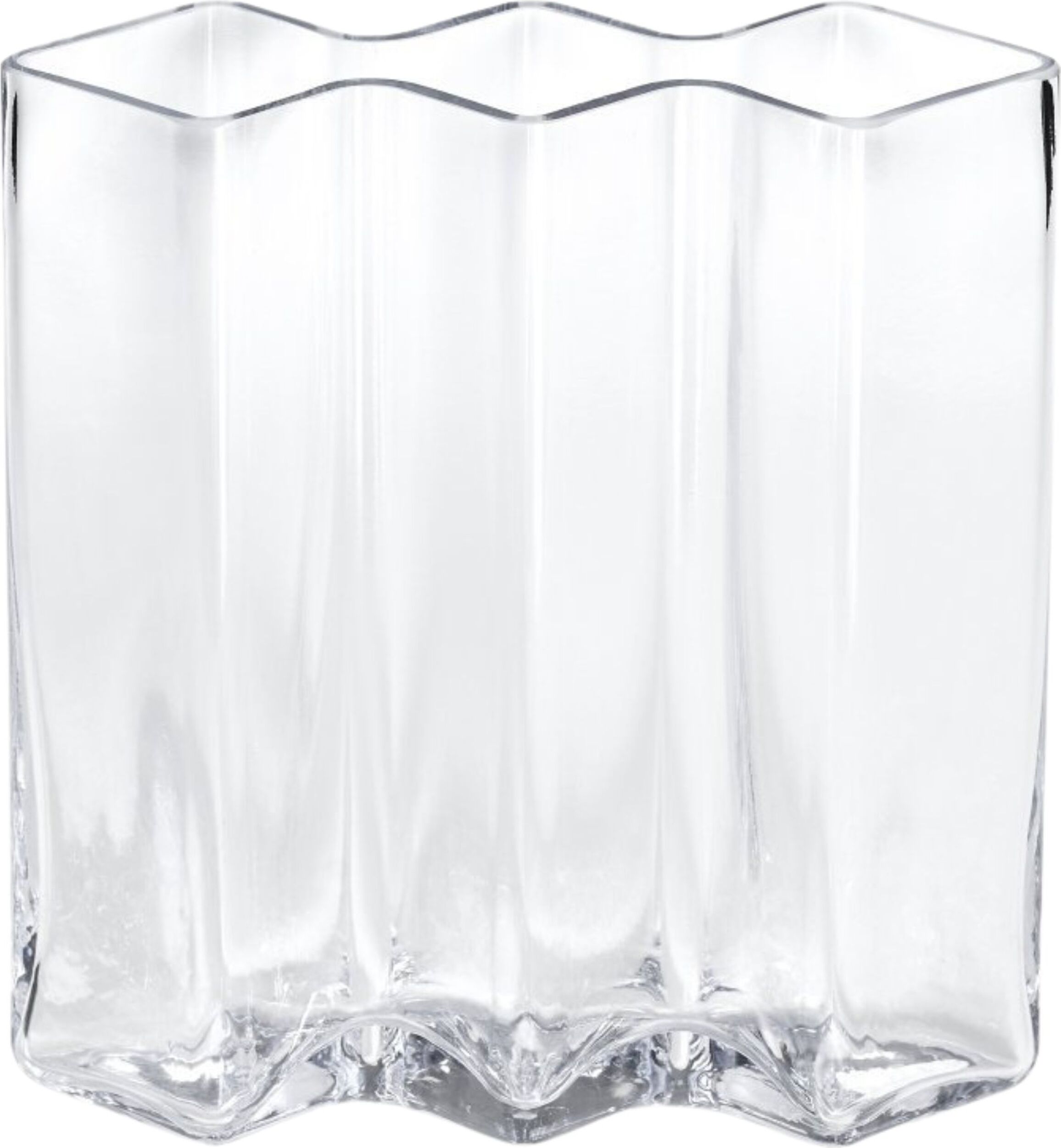 Row 3 Vase hoch, transparent