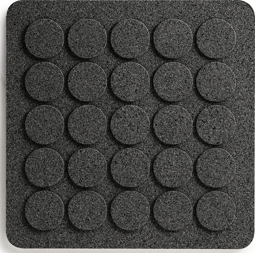 Salvamanteles de corcho Dots