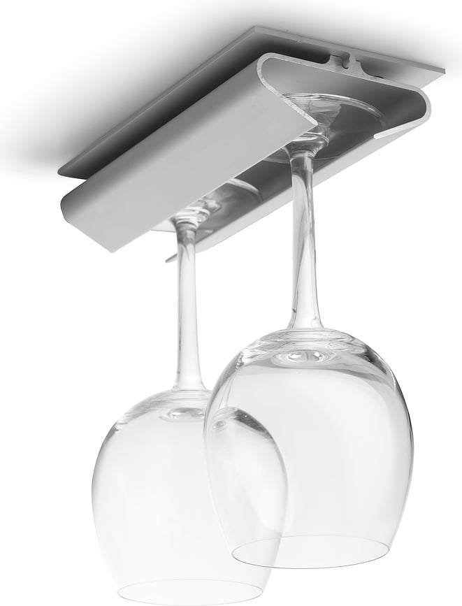 Slide Supports à Verres à Vin pour étagère à vin, 30 cm, Lot de 3