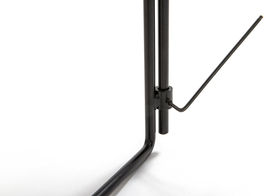 Soporte de acero Stumpastaken, negro