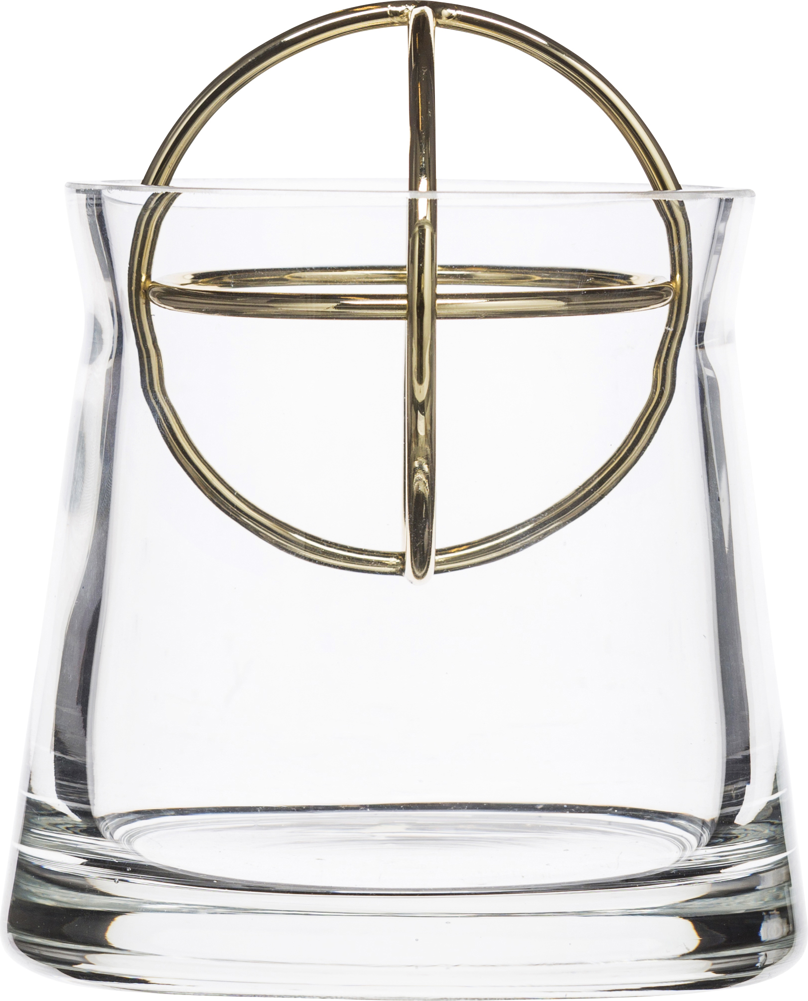 Sphere Vase S goldfarben