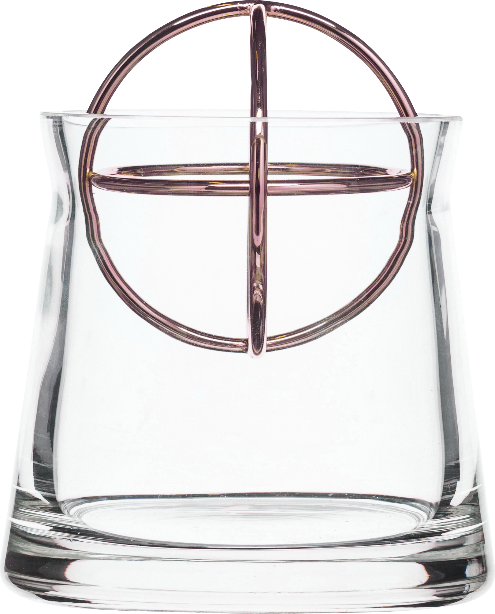 Metallvasen Sphere Vase S Kupferfarben