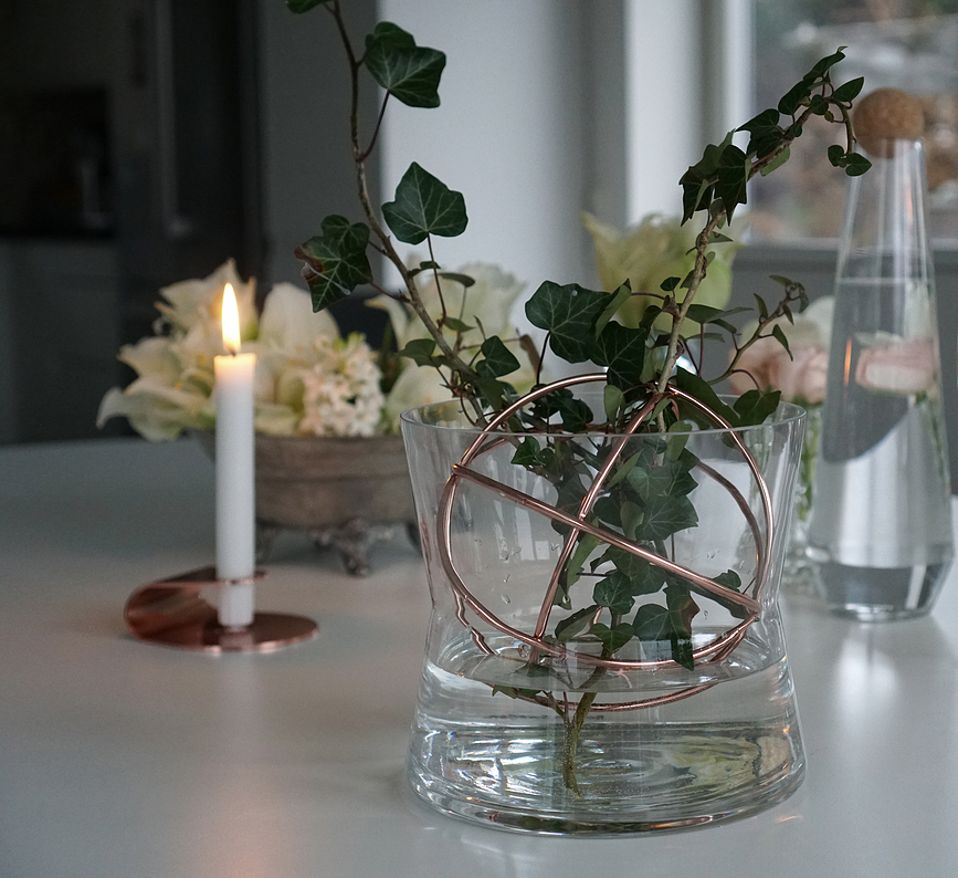 Sphere Vase, taille L, doré