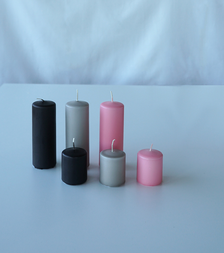 Stumpastaken Bougie 5 cm, sable