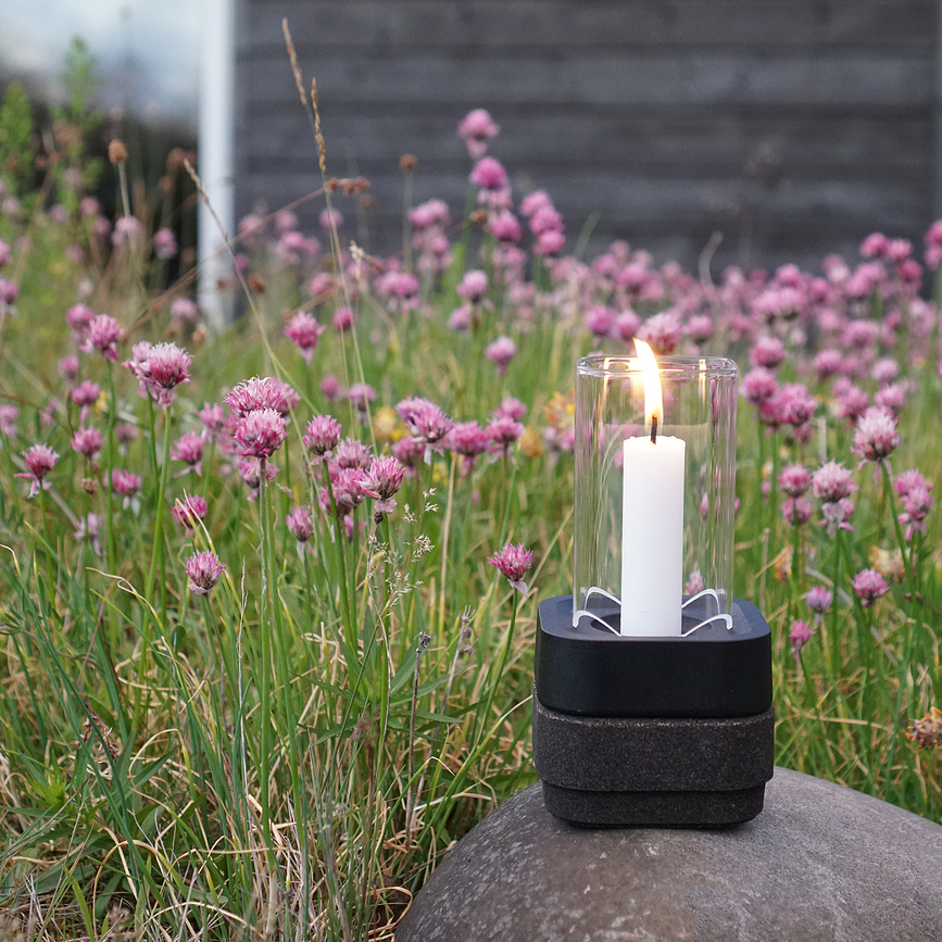 Stumpastaken Ettan Svijećnjak aluminijski sa zaštitom