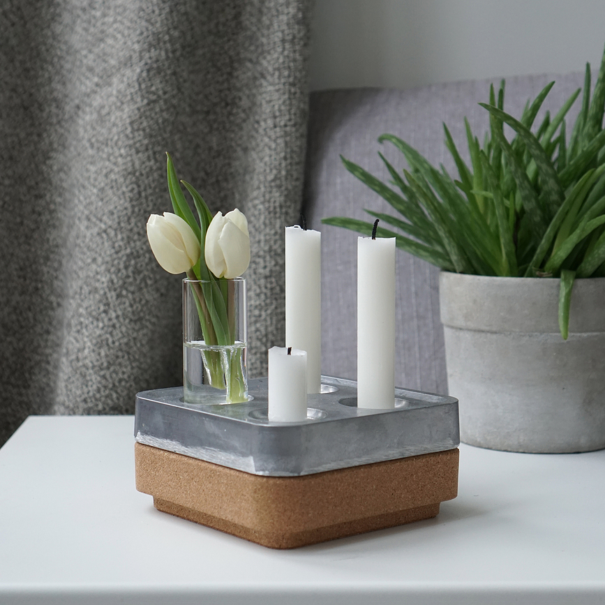 Stumpastaken Fyran Κηροπήγιο, αλουμινίου