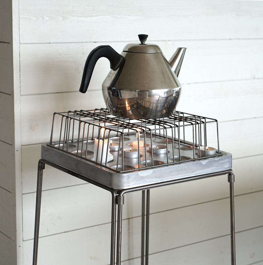 Stumpastaken Grille pour chandelier, en acier