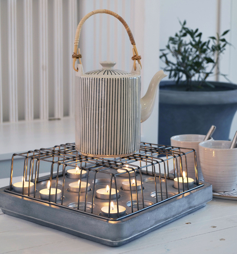 Stumpastaken Grille pour chandelier, en acier