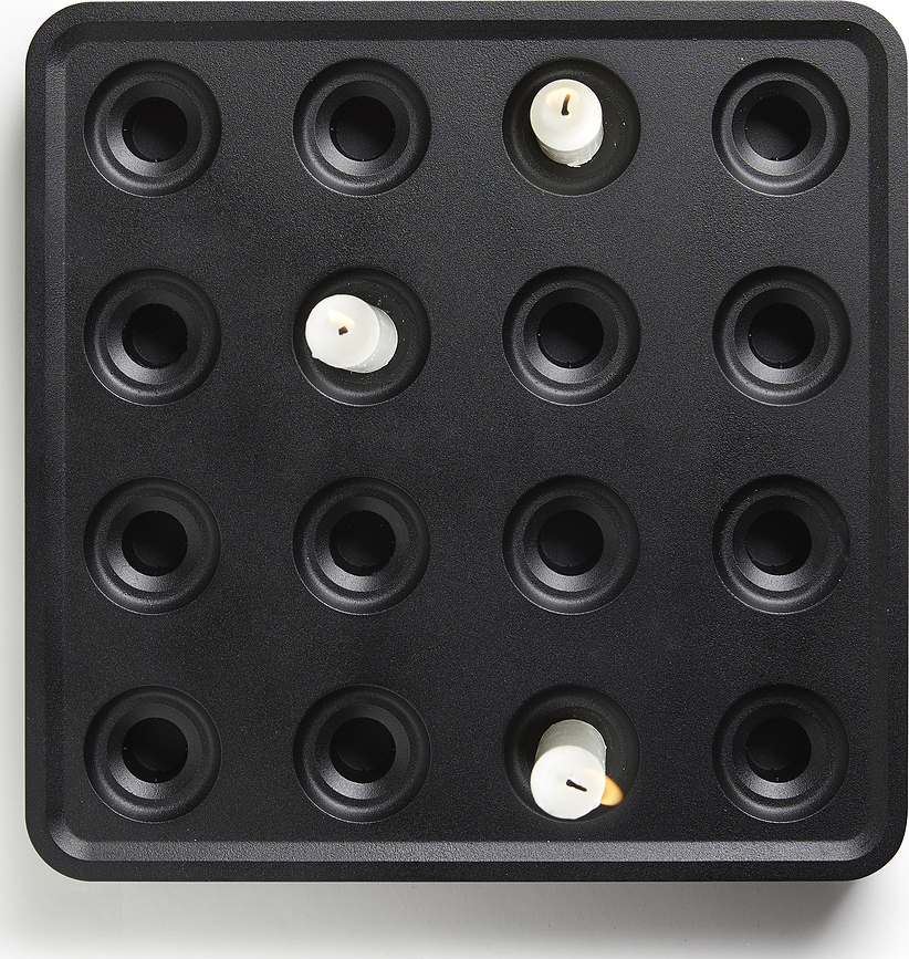 Stumpastaken Κηροπήγιο, λευκό αλουμίνιο