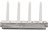 Stumpastaken Lång ljusstake, aluminium