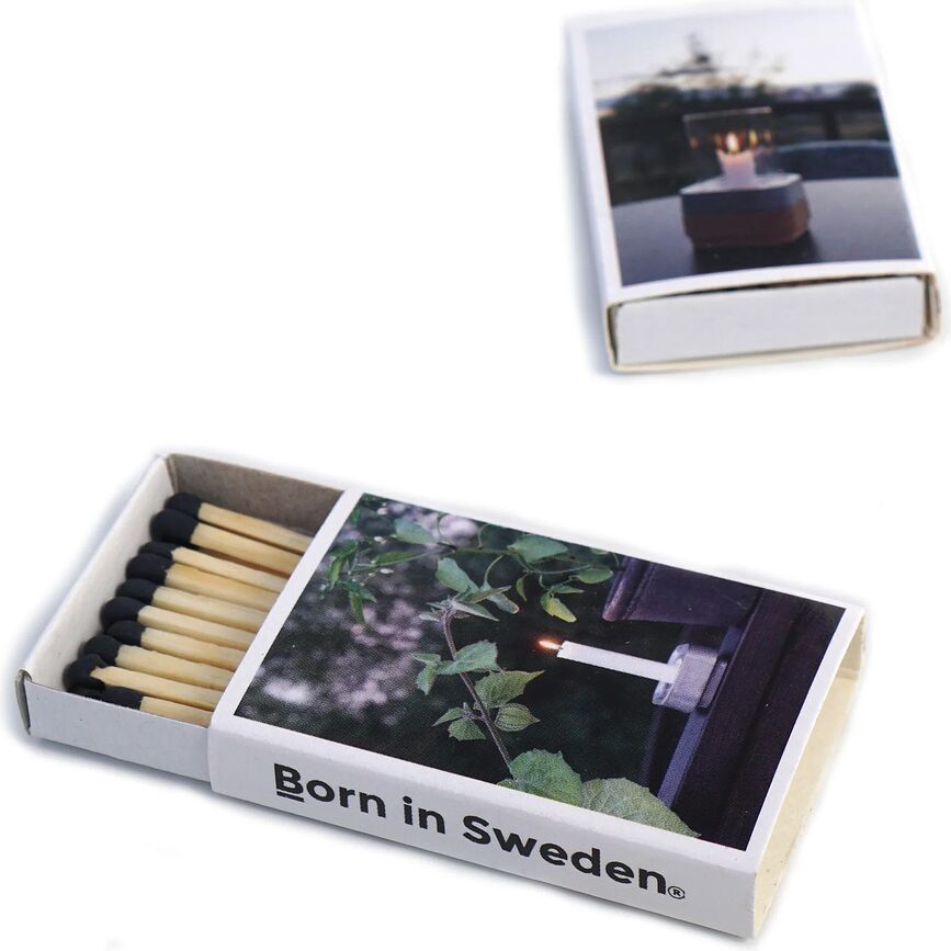 Stumpastaken S Bougeoir avec grille et soucoupe, en aluminium