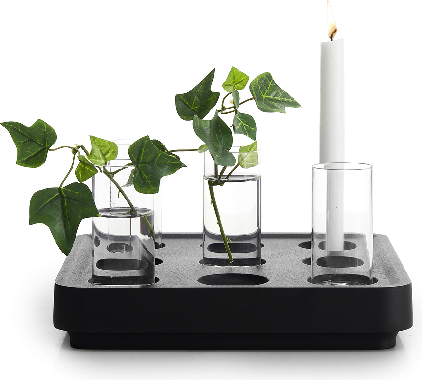 Stumpastaken Vases pour chandelier, Lot de 4