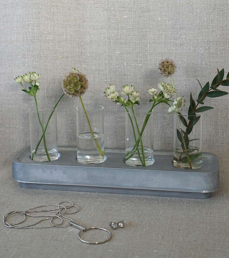 Stumpastaken Vases pour chandelier, Lot de 4