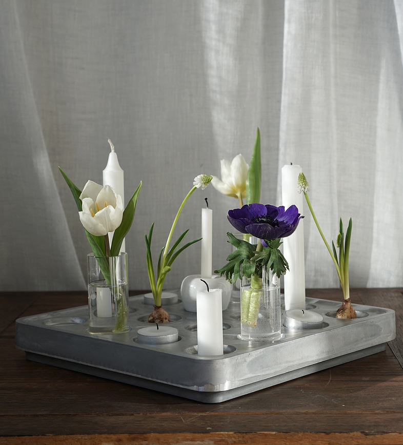 Stumpastaken Vases pour chandelier, Lot de 4