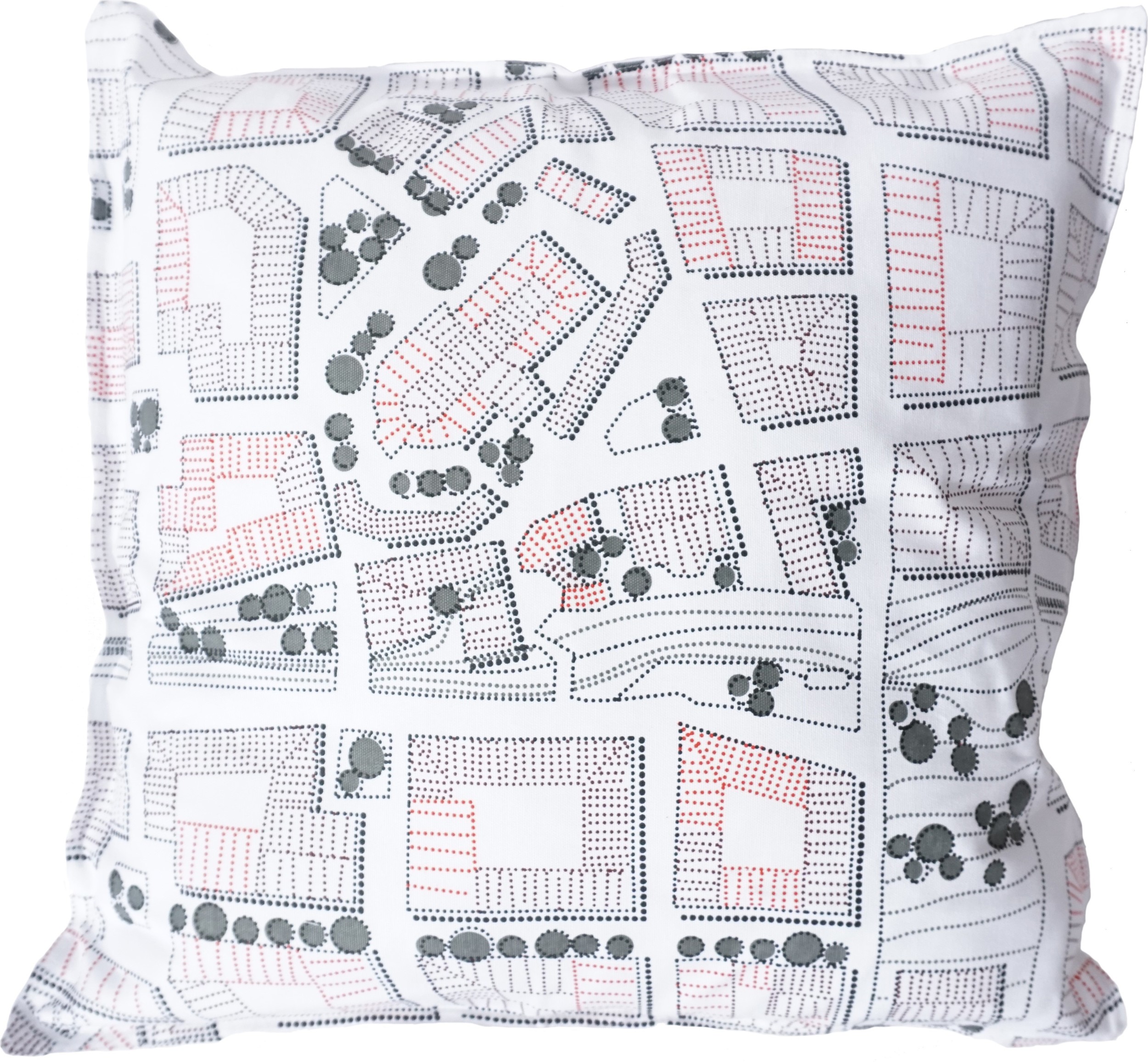 Sweden from Above City Kissenbezug 50 x 50 cm