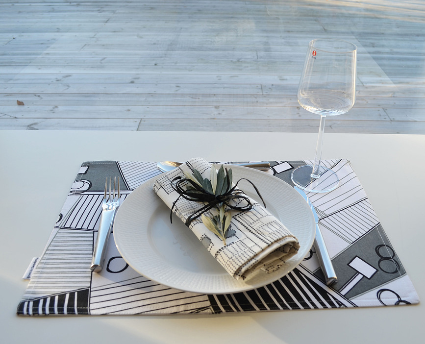 Sweden from Above Archipelago & Forest Set de Table réversible, 35 x 45 cm