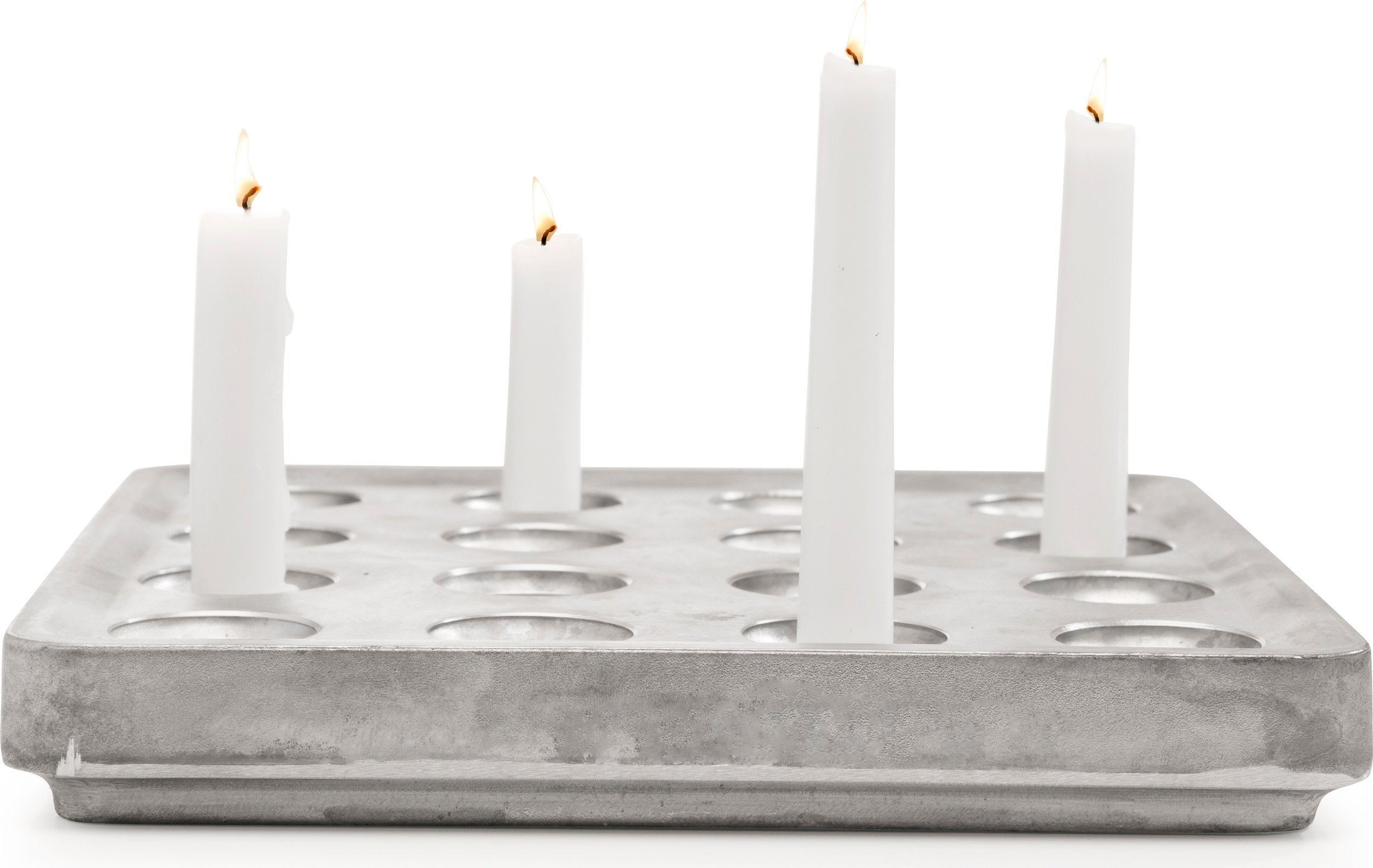 Świecznik Stumpastaken aluminium
