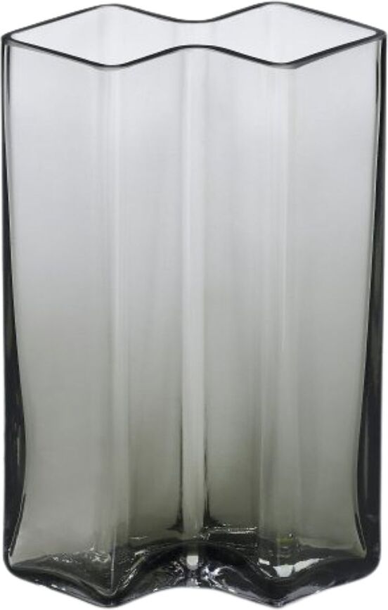 Vas Row 2 transparent grå