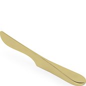 Air Knife for butter and jam 19,5 cm brass finish