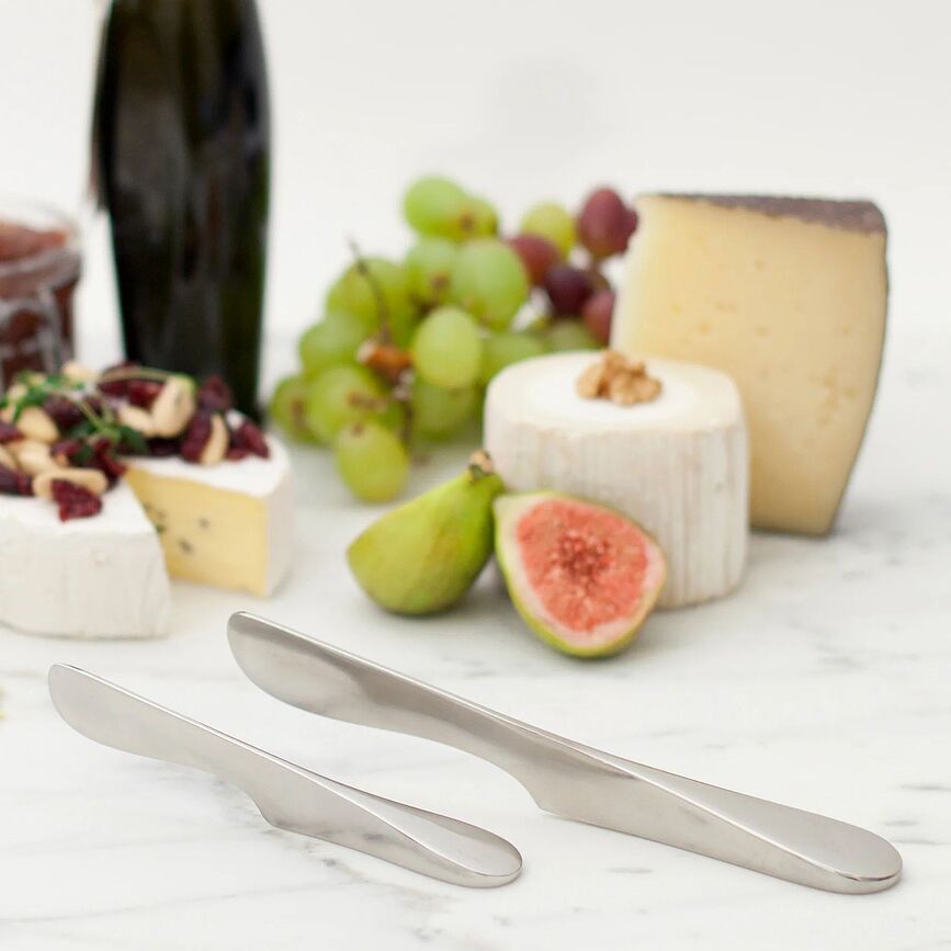 AirSpreader Couteaux à tartiner, Lot de 2