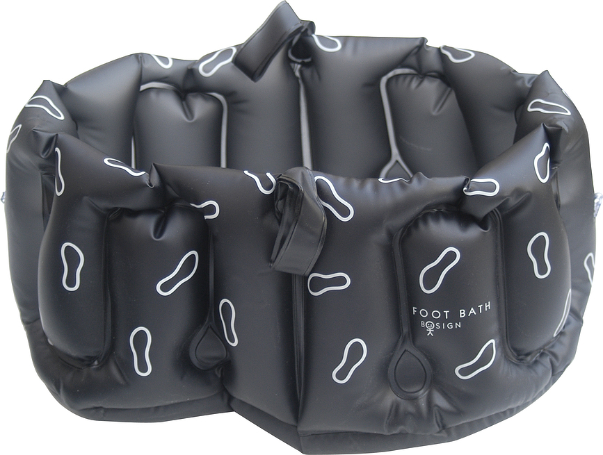 Bassine gonflable pour pédicure
