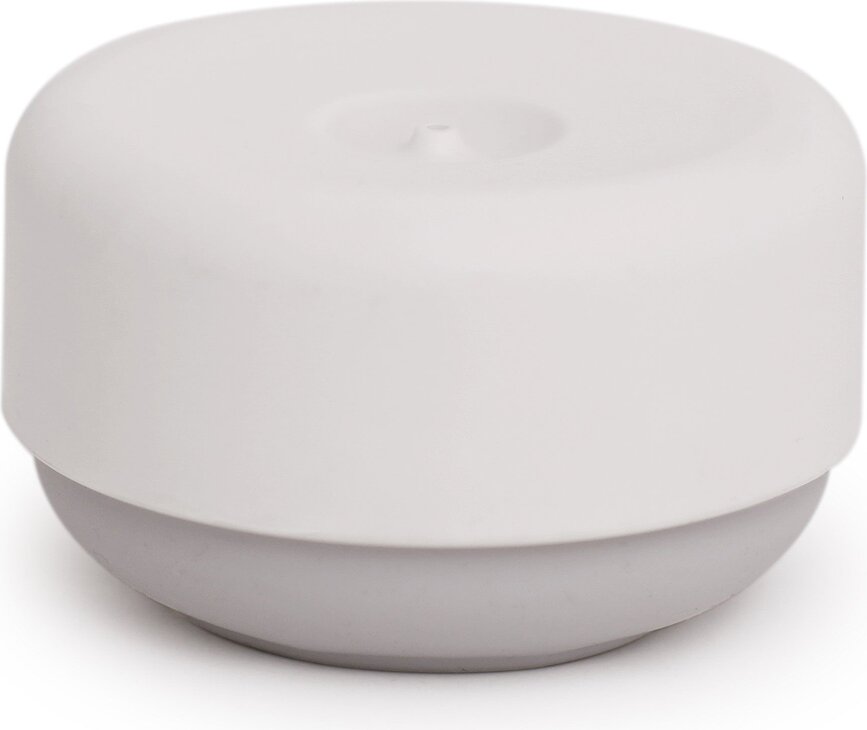 Bosign Distributeur de Liquide Vaisselle, blanc et gris