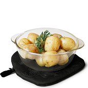 Bosign Hot pot stand and oven mitts black