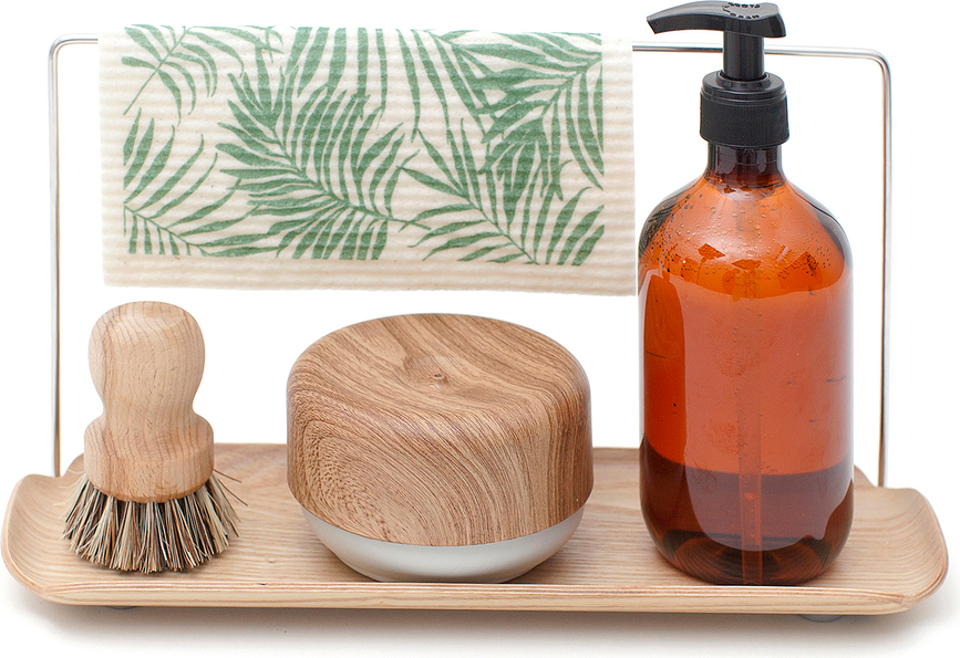 Bosign Organizator za sudoper orahovo drvo