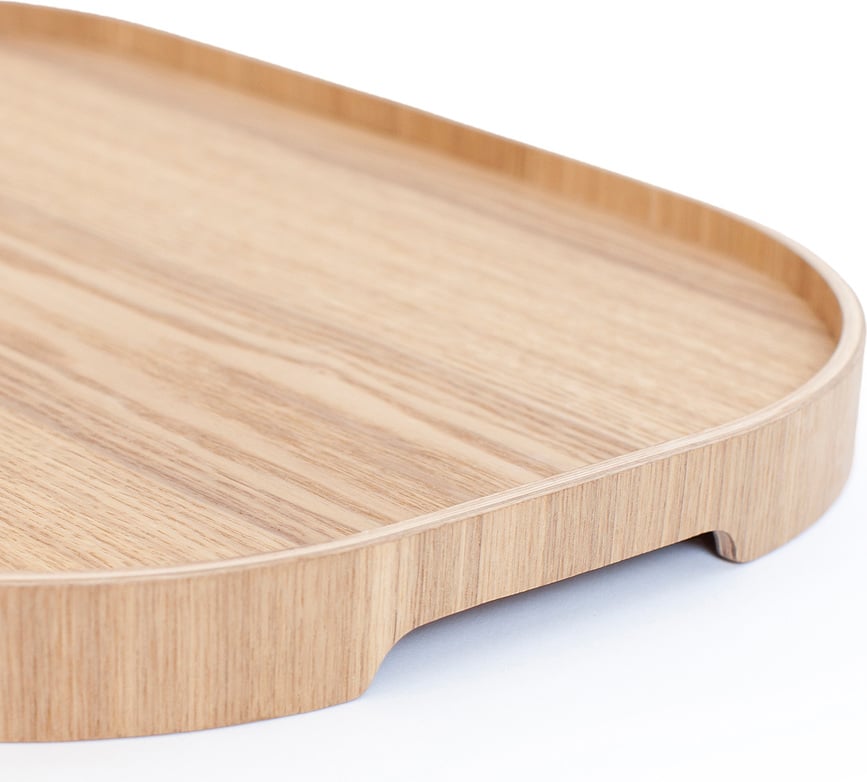 Bosign Pladanj ovalni protuklizni L vrbovo drvo