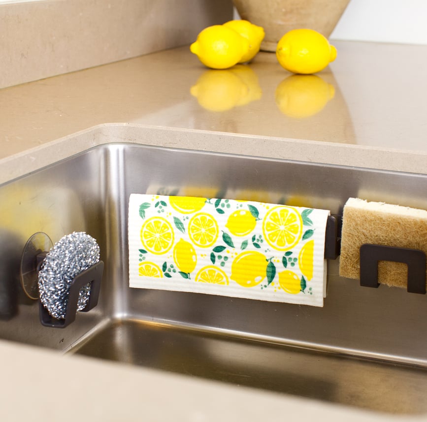 Bosign Support Éponge et Torchon 2-en-1, graphite